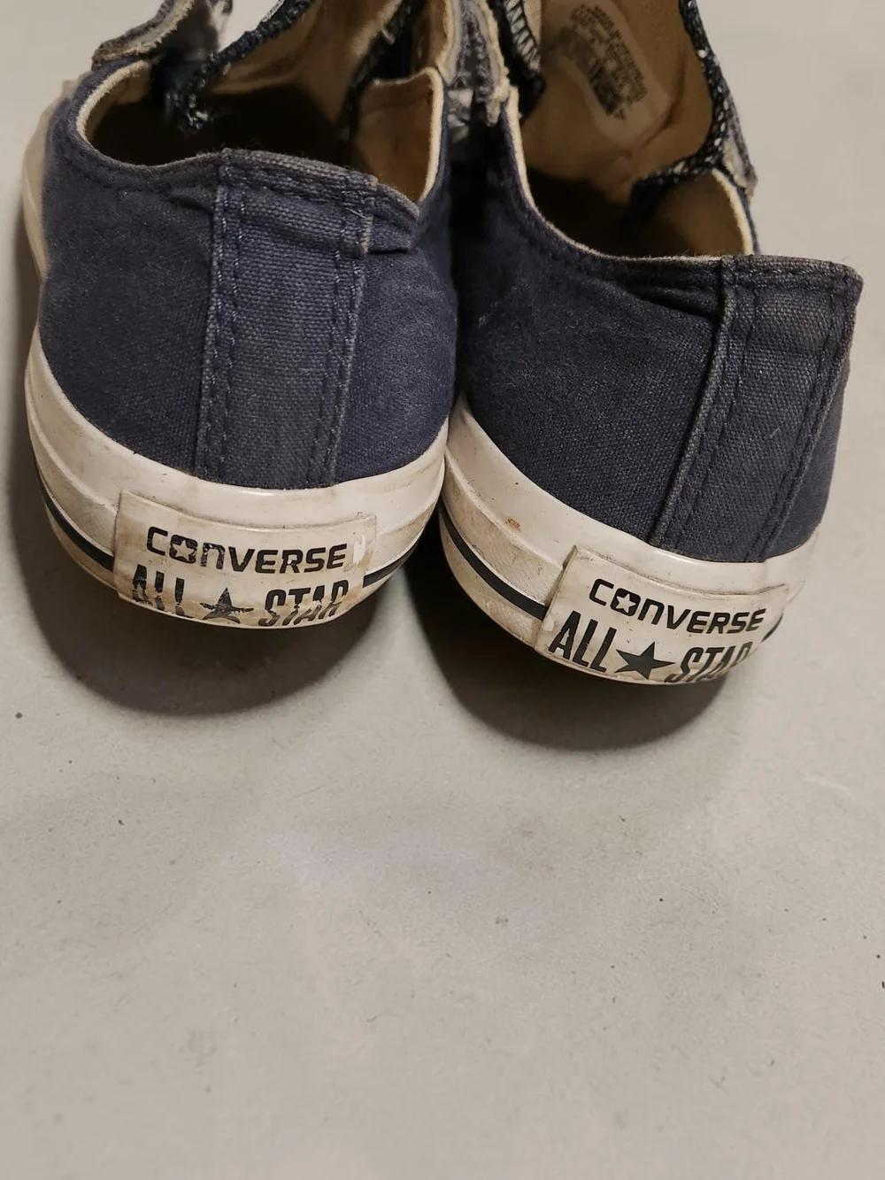 Converse Kids All Star Slip-On Canvas Sneakers - Navy Blue
